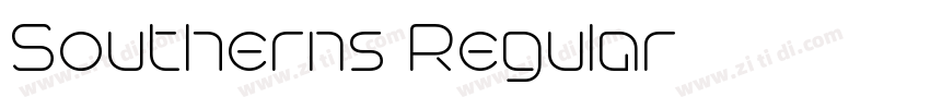 Southerns Regular字体转换
